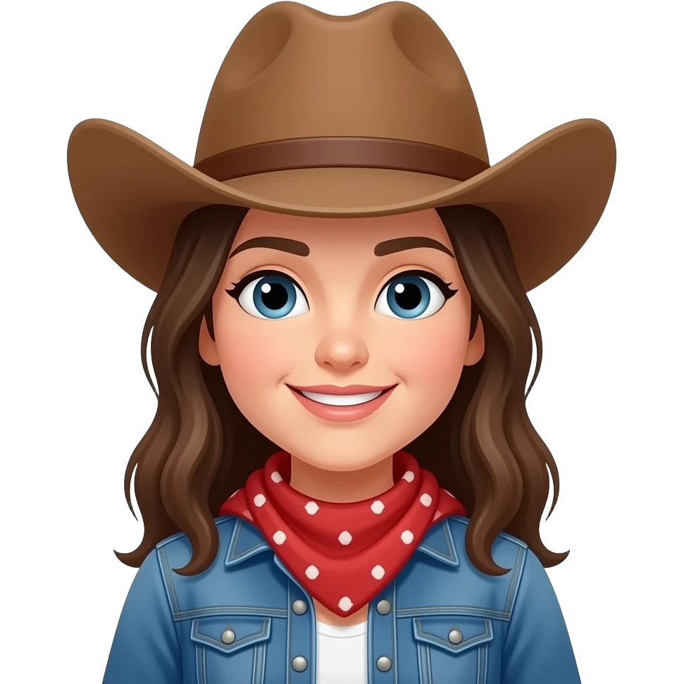 Cowgirl emoji