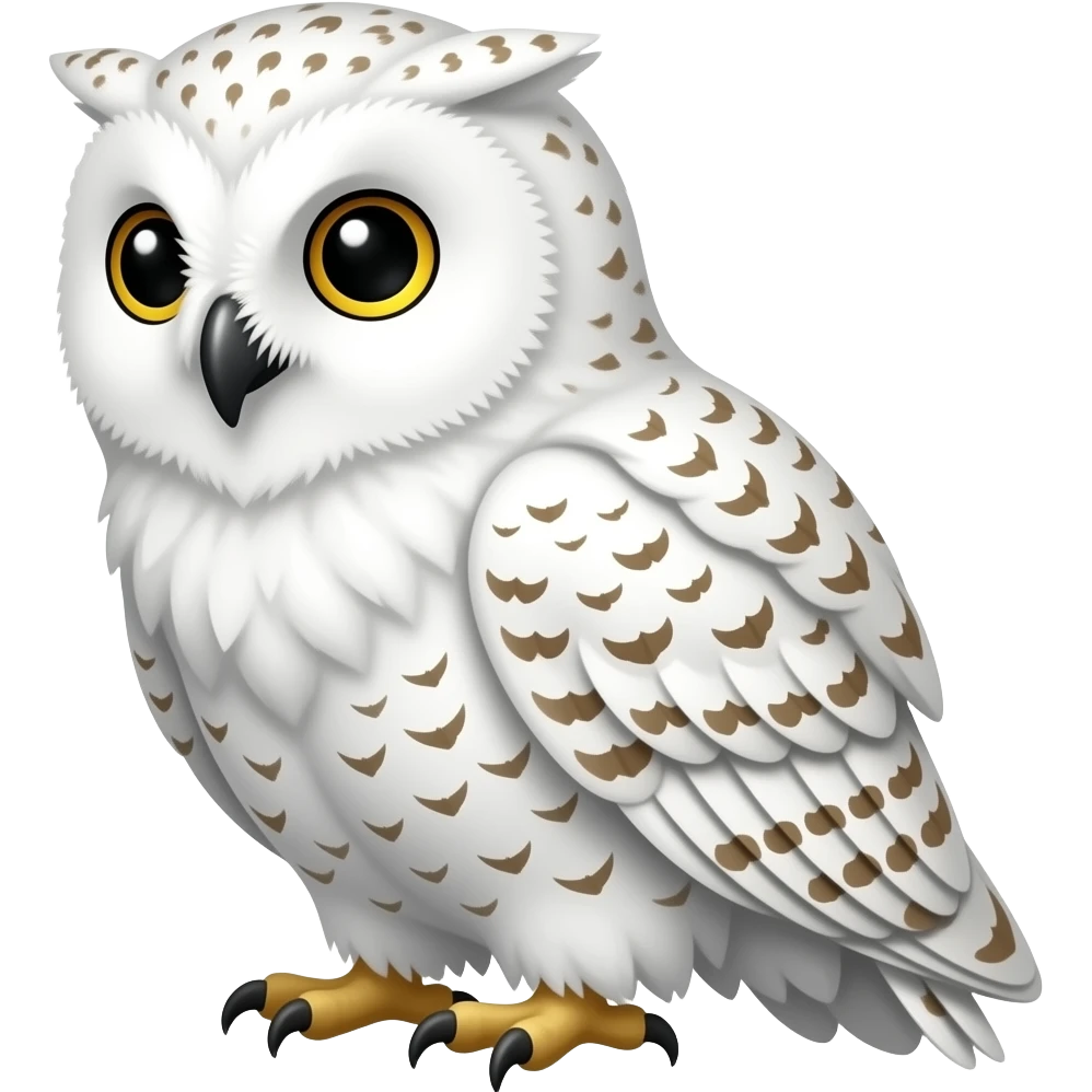 owl white emoji