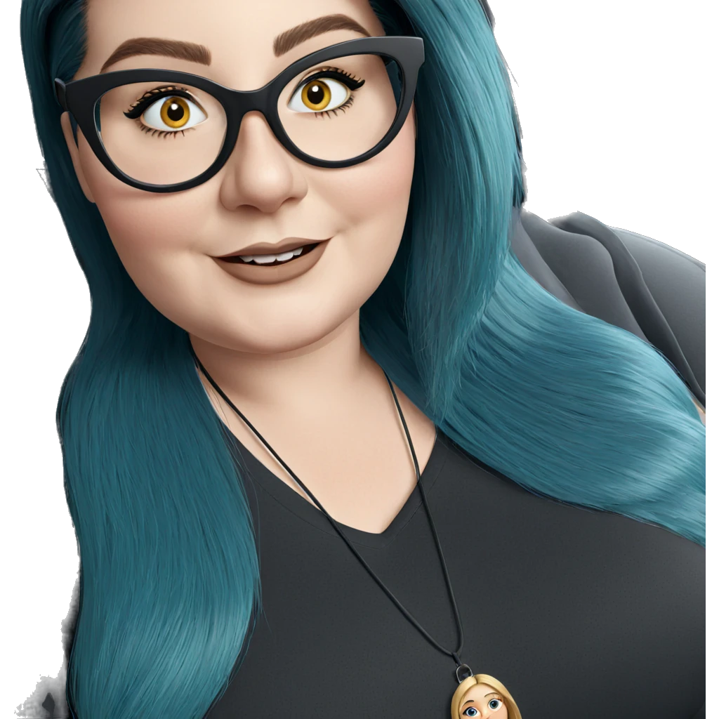 smiling girl in car interior emoji