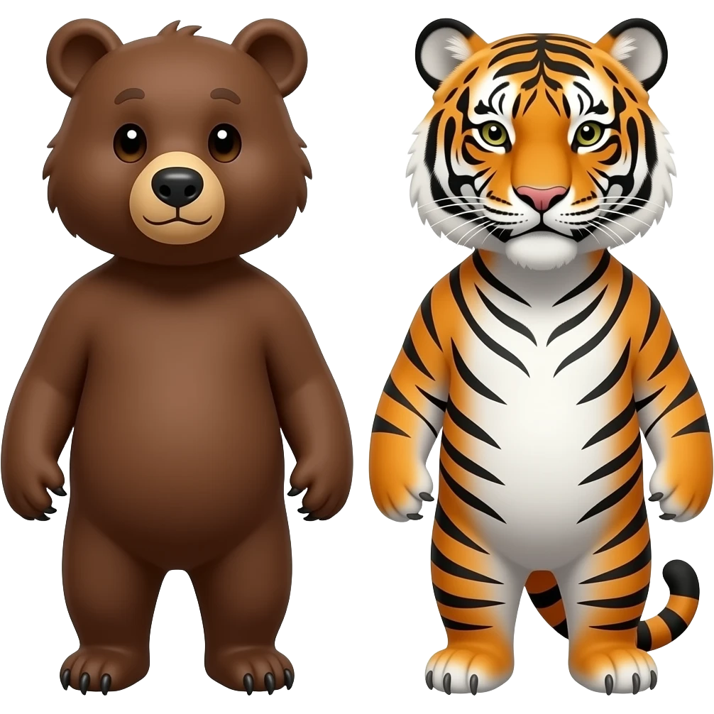🐻+🐯 emoji