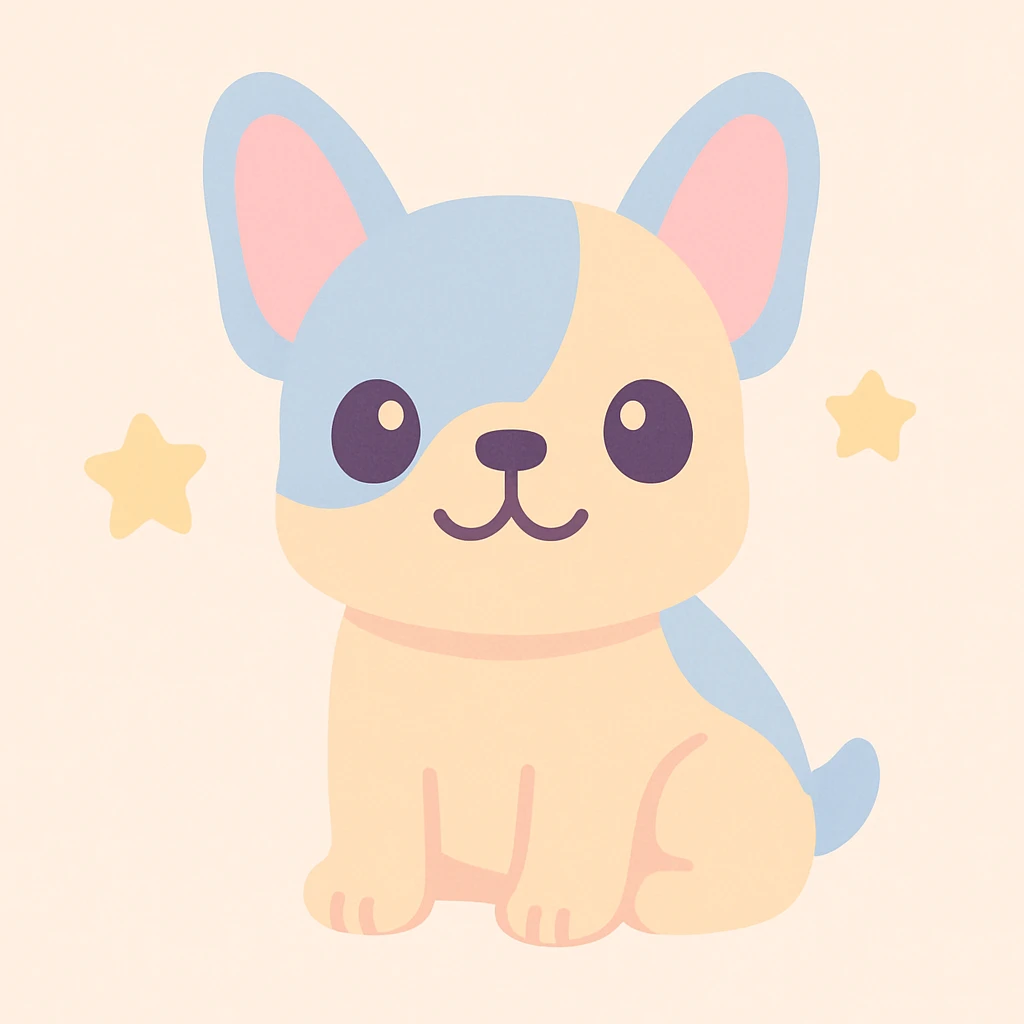 french bulldog emoji