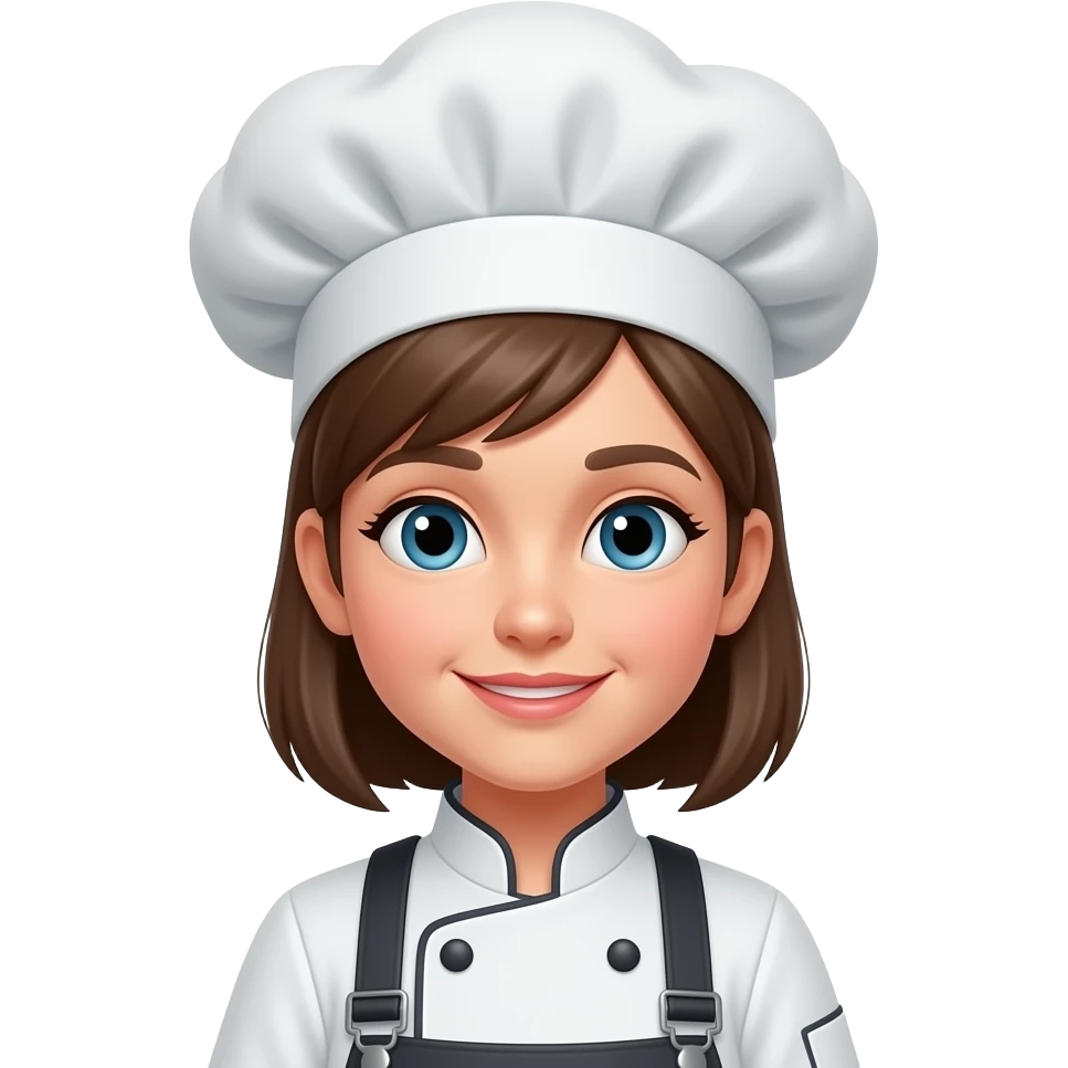 Chef brown girl emoji emoji