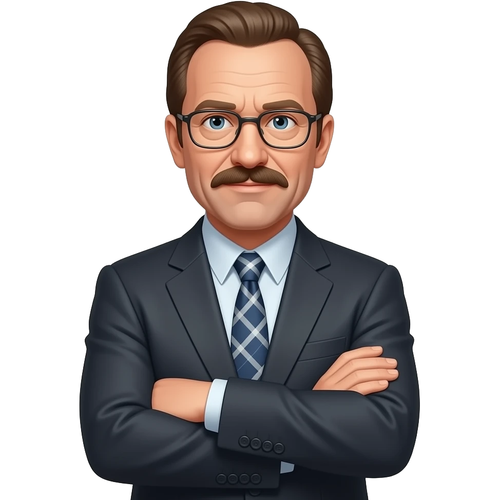 gus fring with arms folded emoji