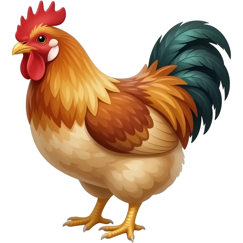 Hen emoji