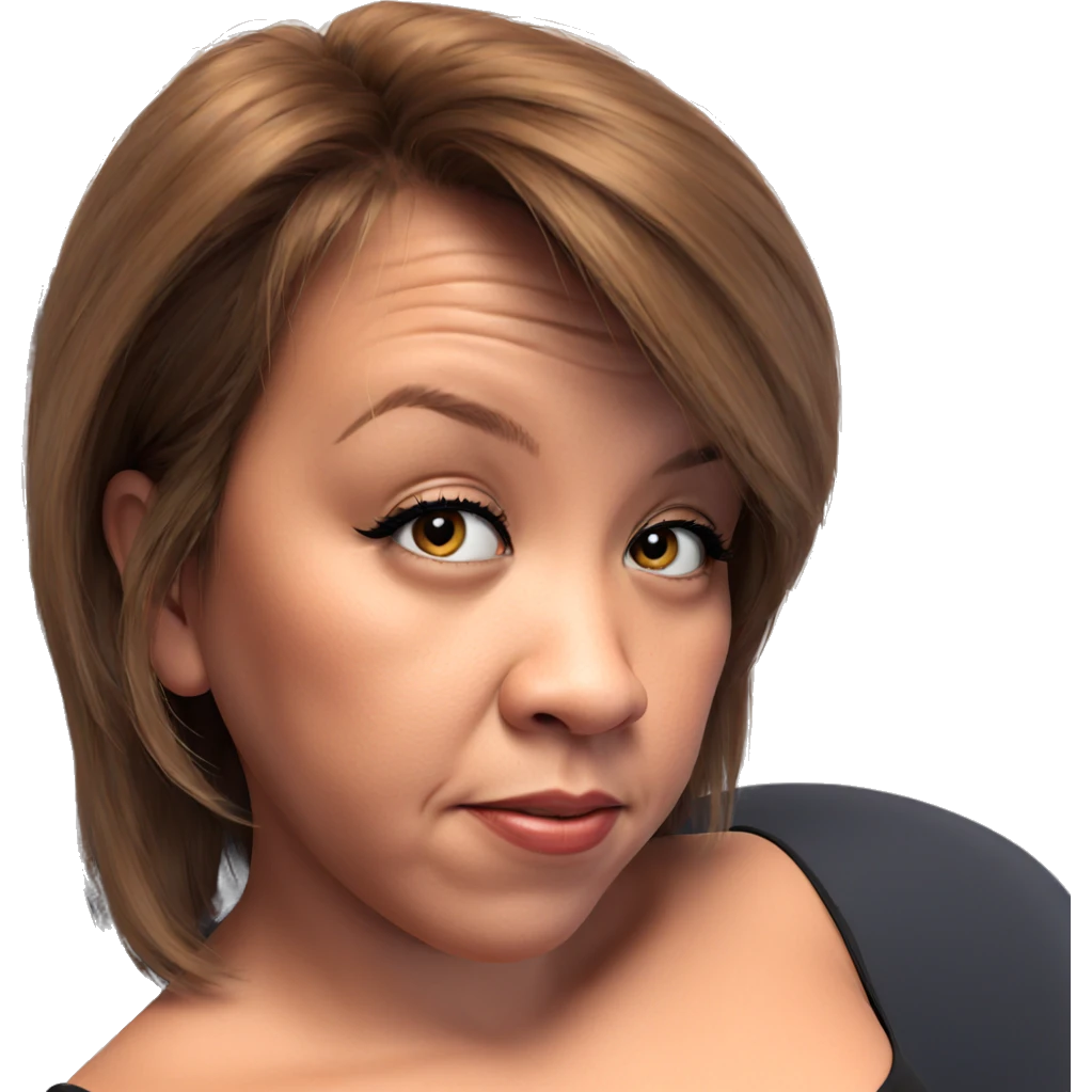 realistic portrait of a girl emoji