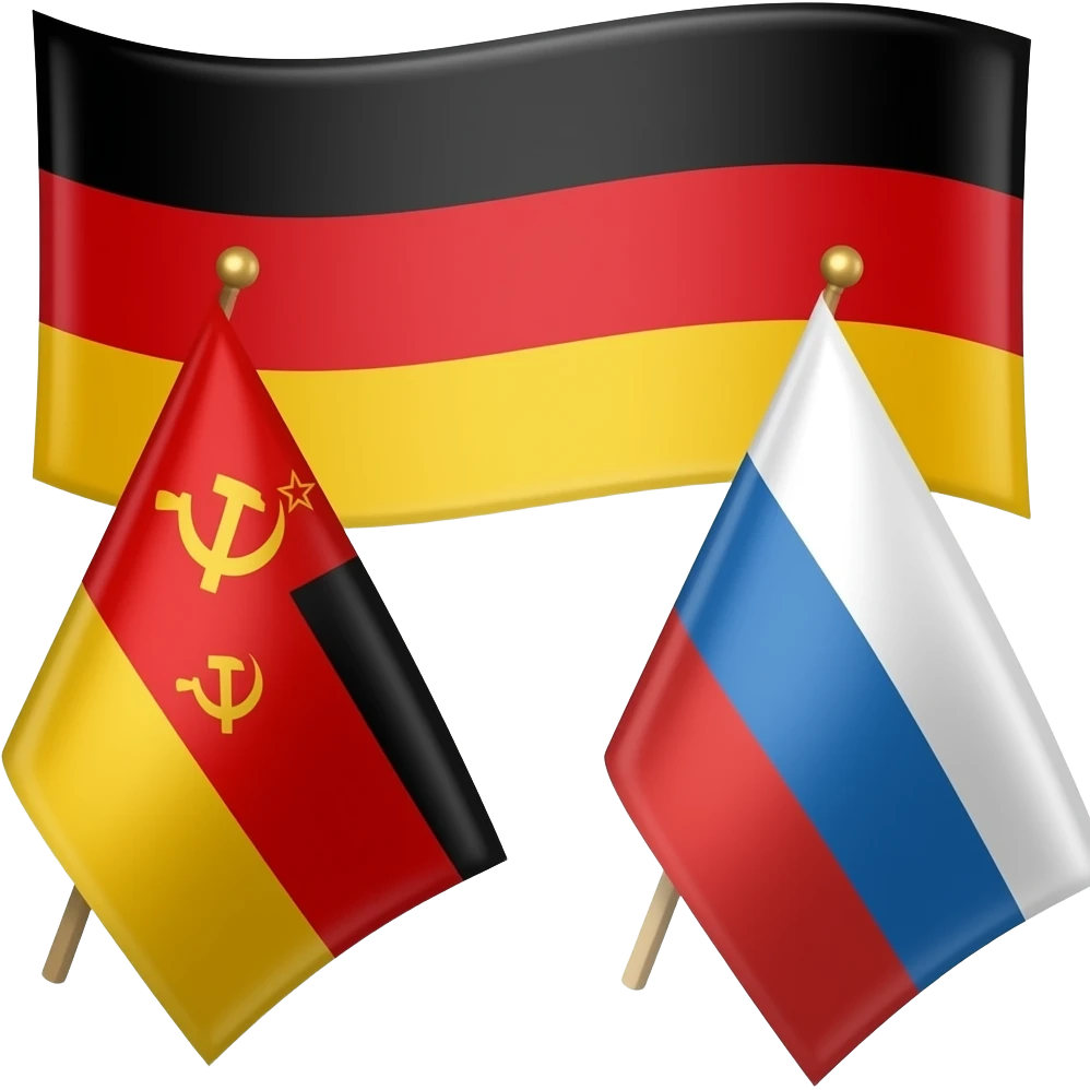 Germany Soviet Union  flag emoji