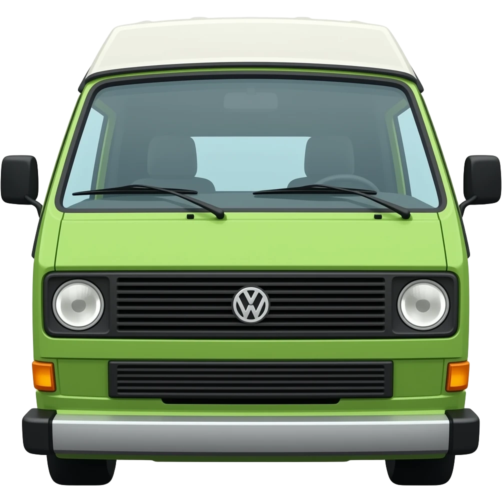 VW T 3 green emoji