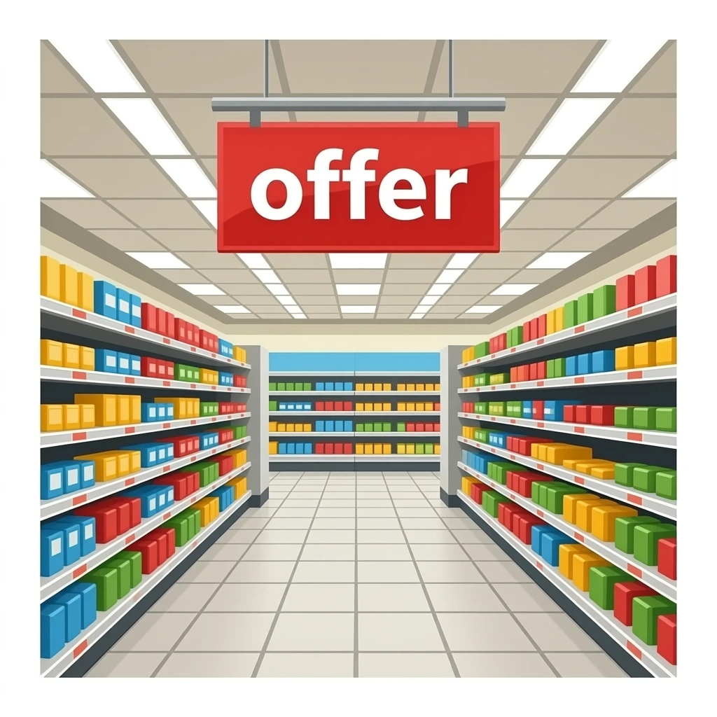 special offer in the supermarket emoji