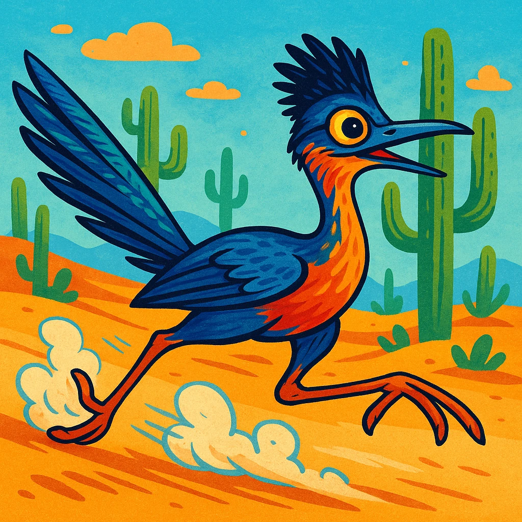 Roadrunner emoji