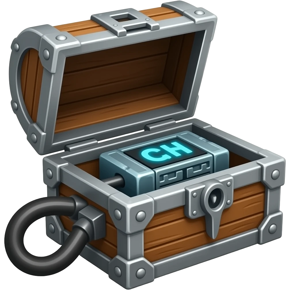 warhammer small chest with powerfull digital implant inside emoji