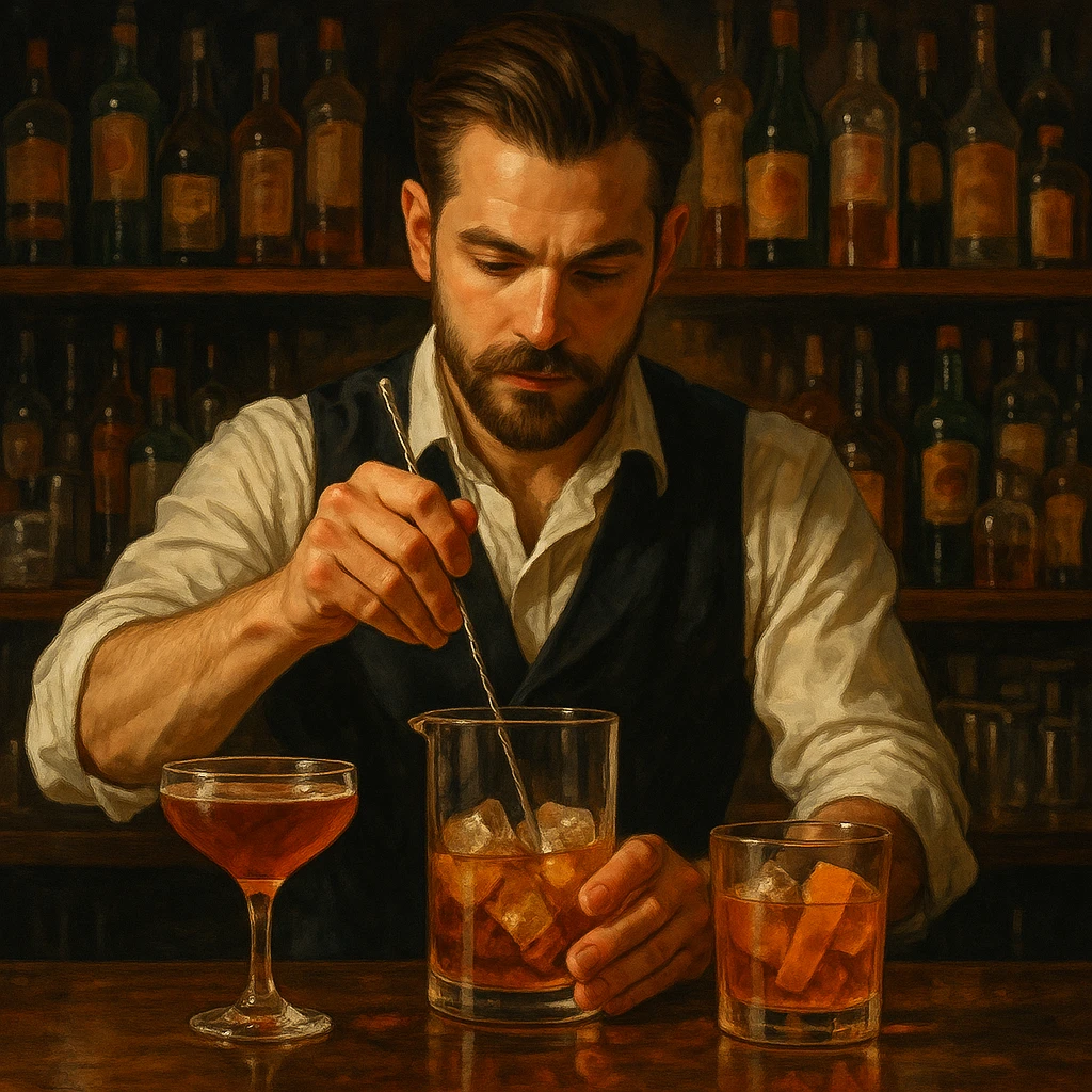 bartender mixing drinks emoji