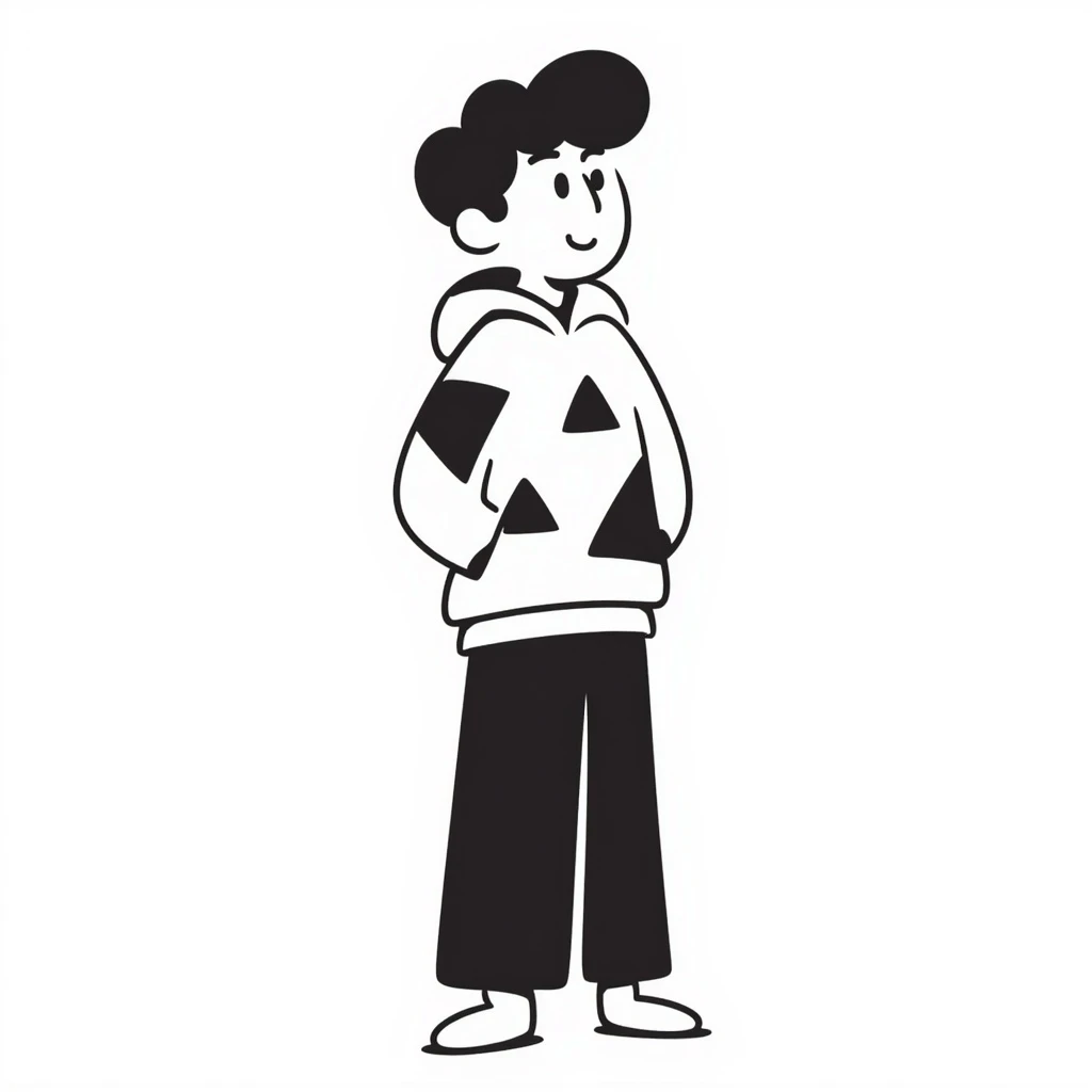 hoodie guy emoji