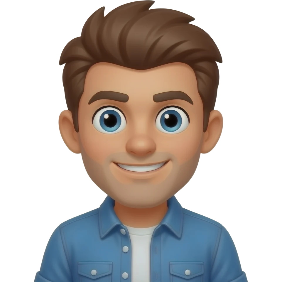 the character leon from the game brawl stars emoji