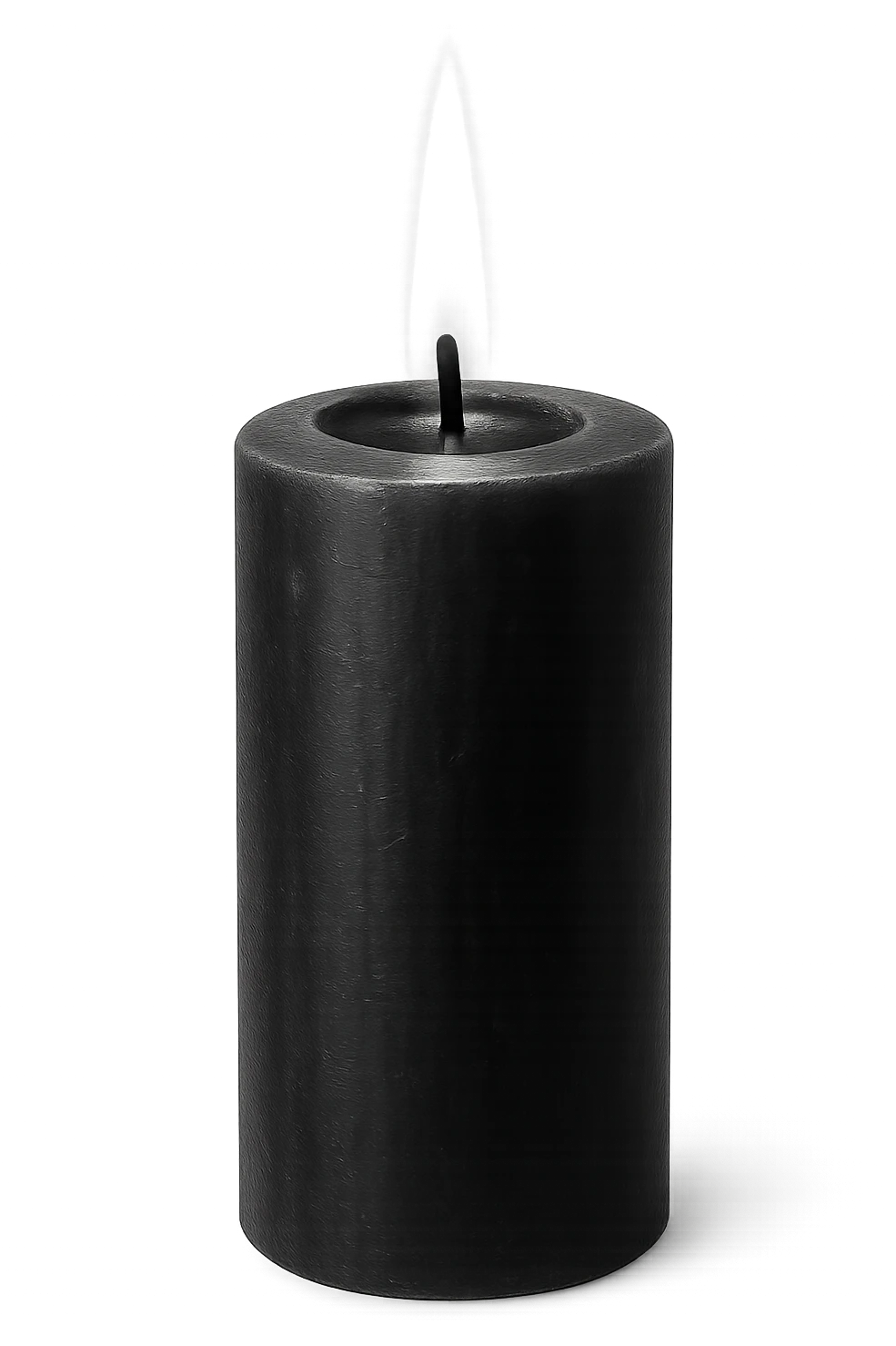 black white candle , remove background emoji