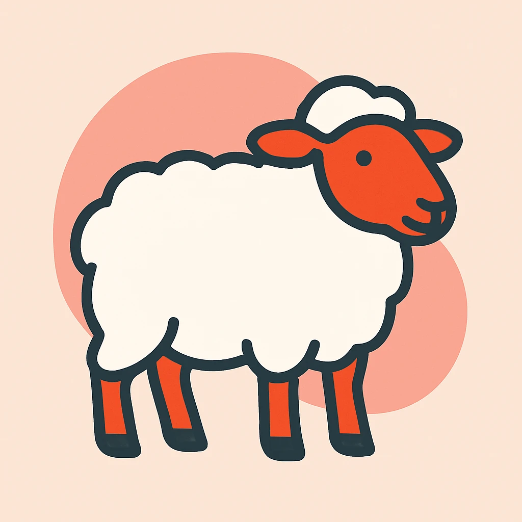Sheep emoji