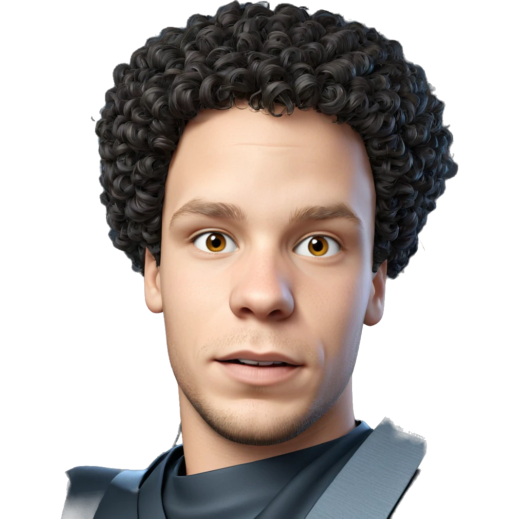 cool dude in car portrait emoji