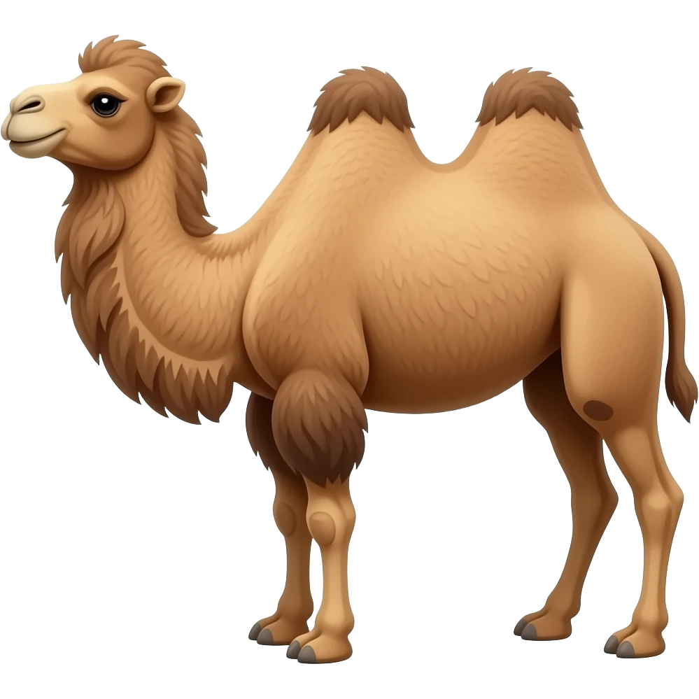 Bactrain camel emoji