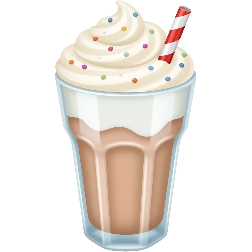 Milkshake emoji