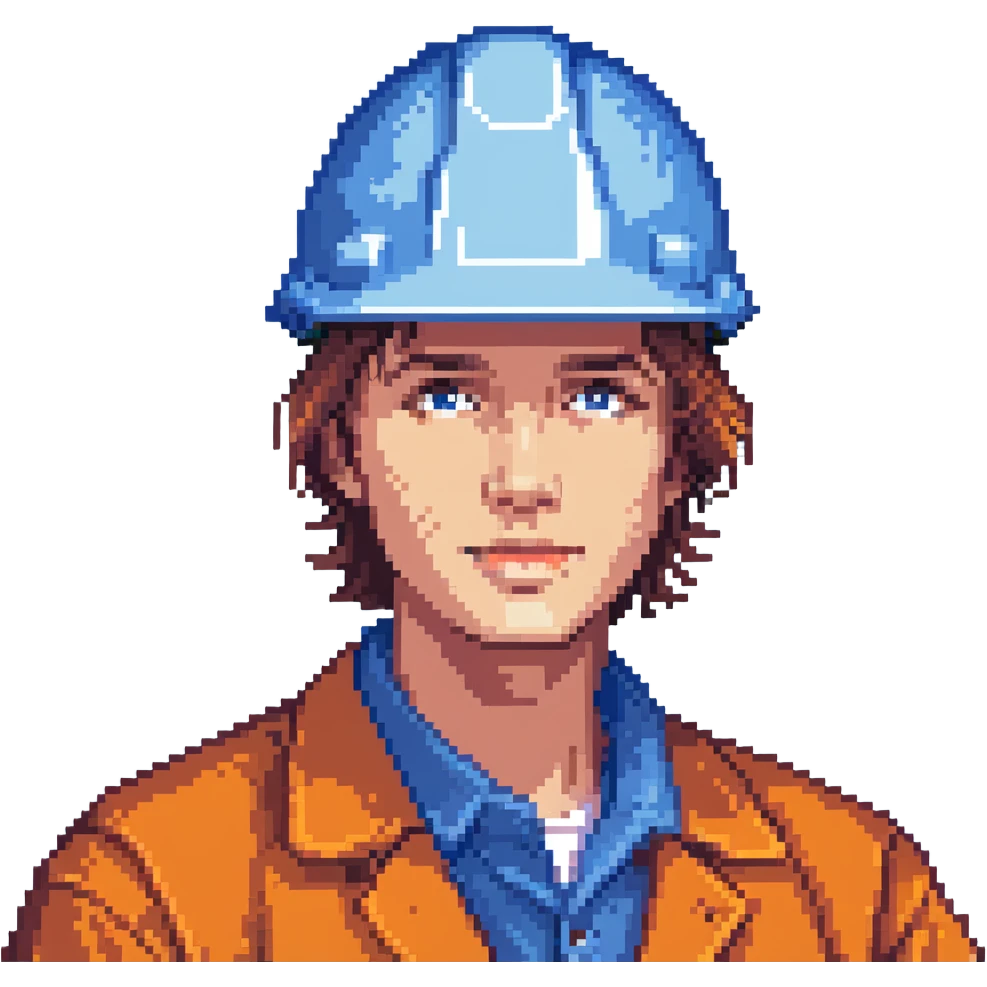 blue rescue worker hard hat emoji