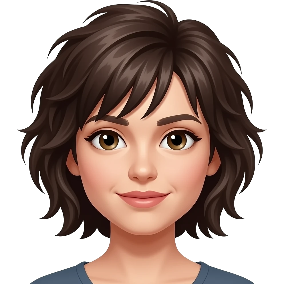 Woman with messed up haircut emoji