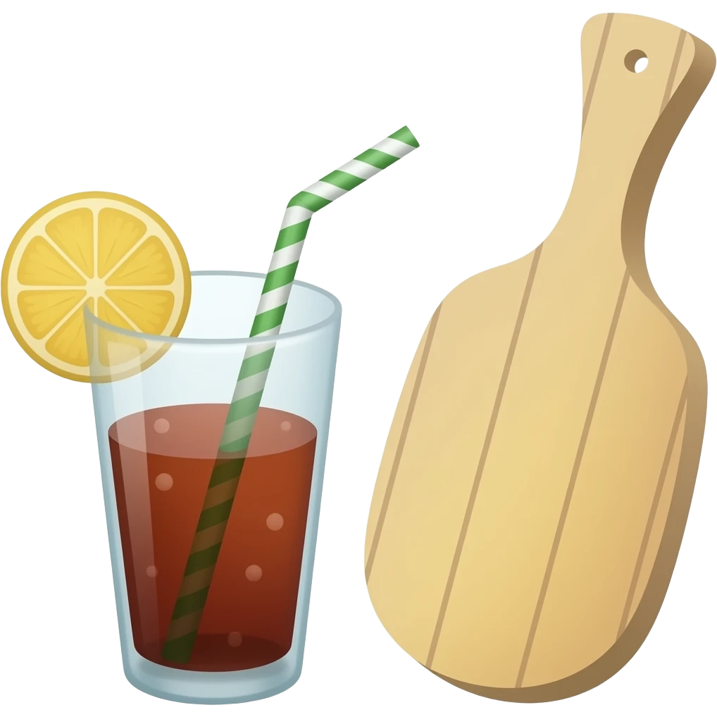 drinks paddle emoji