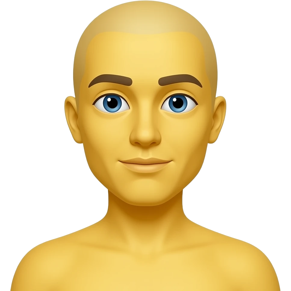 Mude a cor do corpo dele pra amarelo também emoji