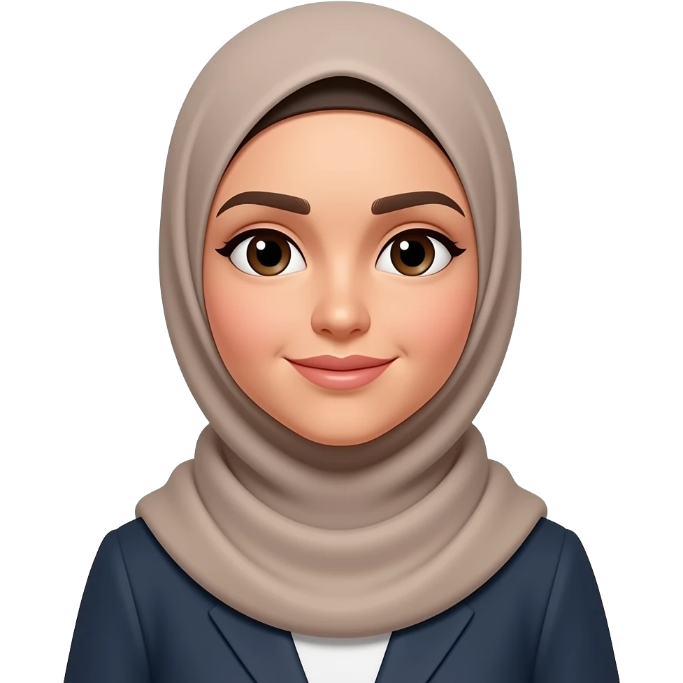 gambar tak di ubah poto tetap sama tambah jdi 4 poto yg berbeda tetap pakai hijab emoji