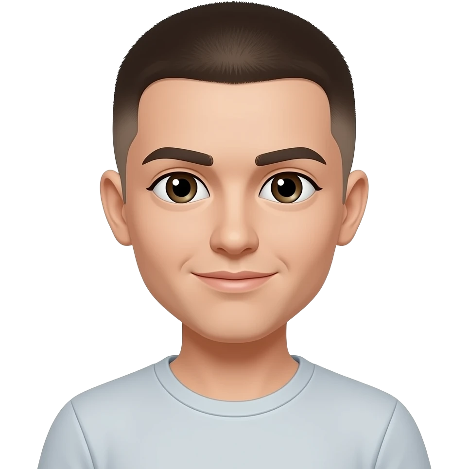 shorter hair style - cropped emoji