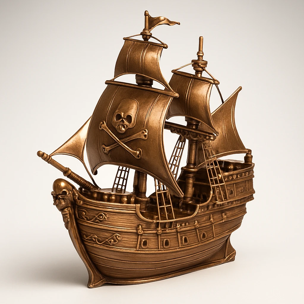 pirate ship emoji