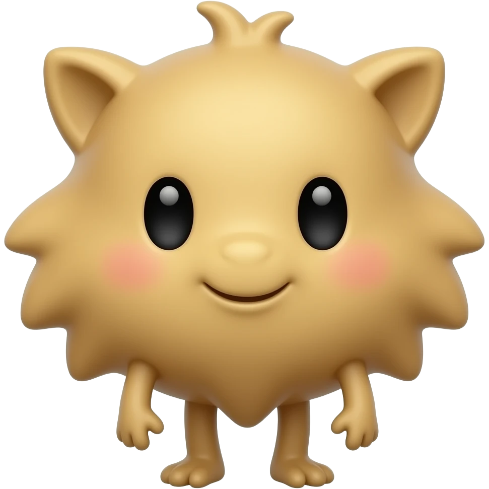 A cute only with legs with no arms emoji