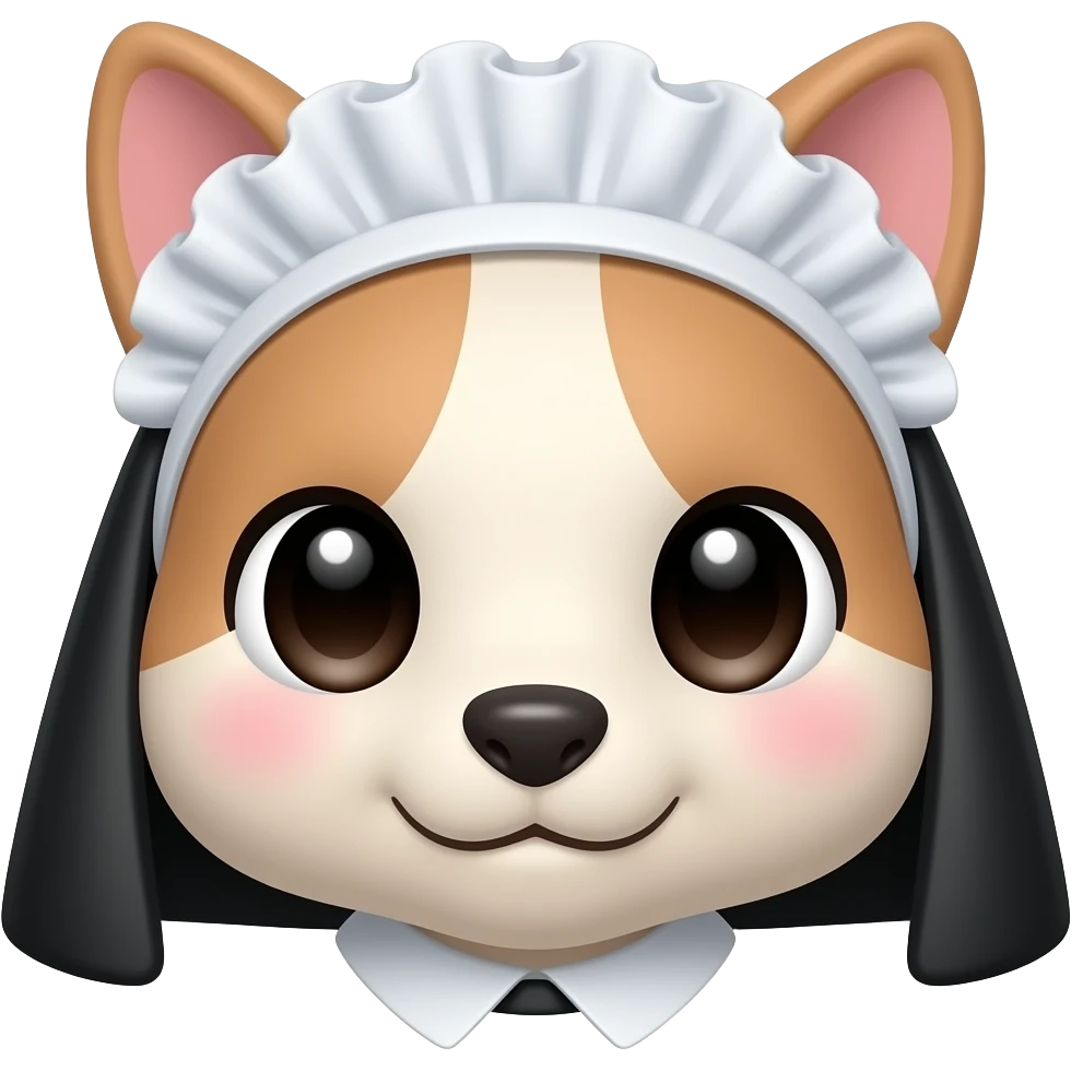 Maid Animal closeup emoji