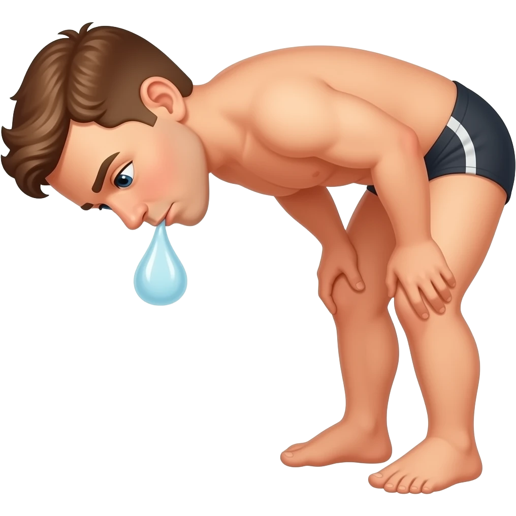 naked man peeing emoji