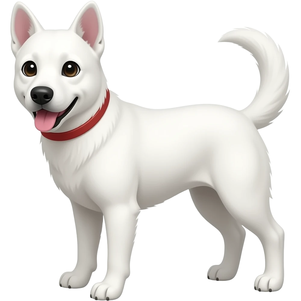 White dog emoji
