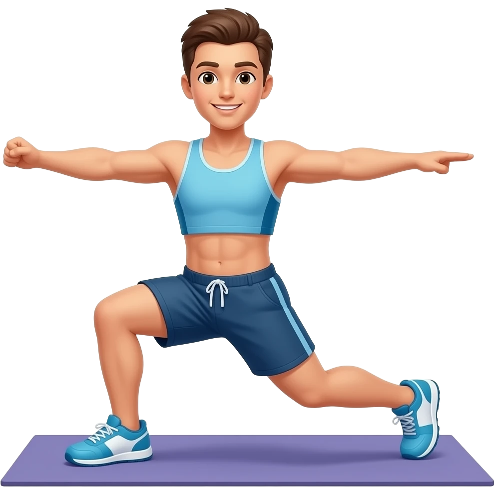 cuidar da saúde e corpo esporte emoji