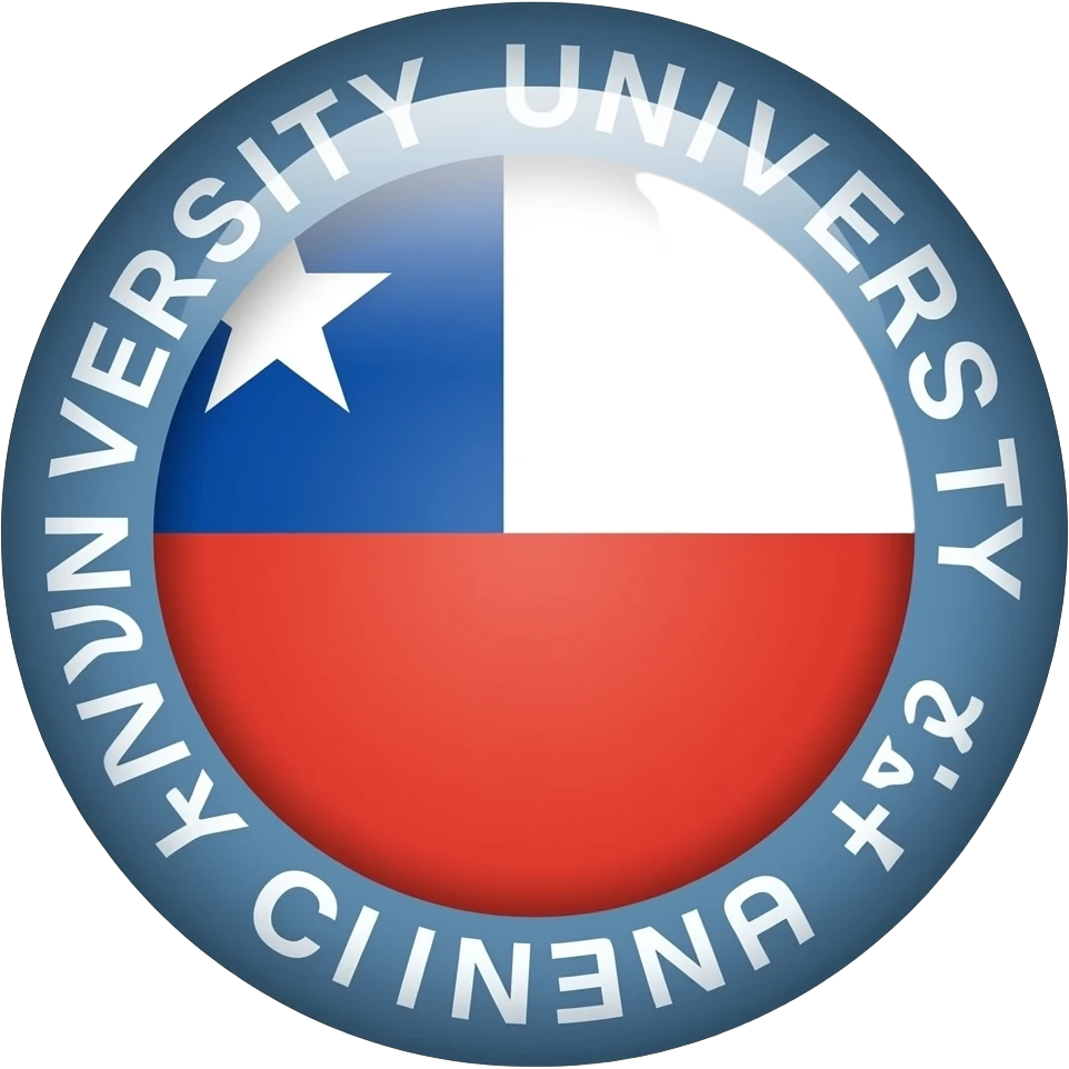Quiero que agas el logo de la universidad de chile emoji