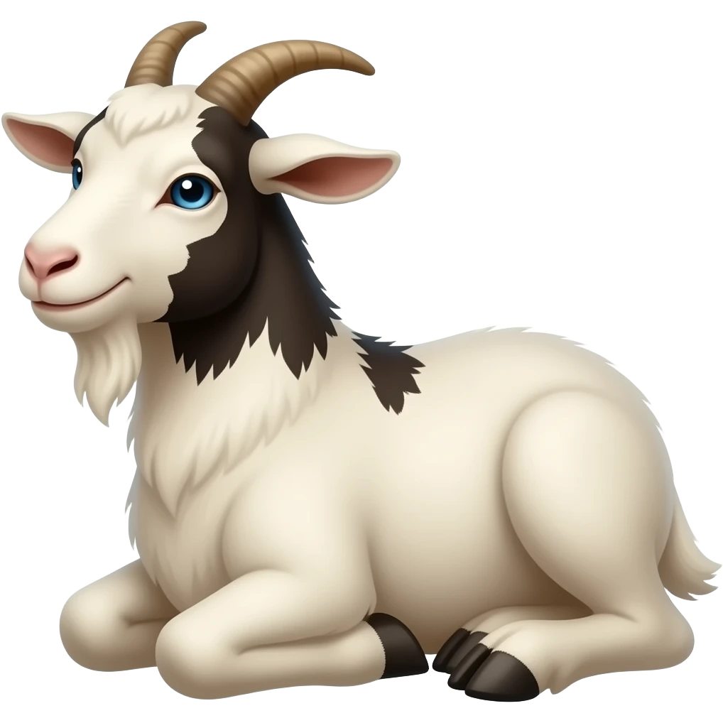 Hazme una cabra sentada emoji