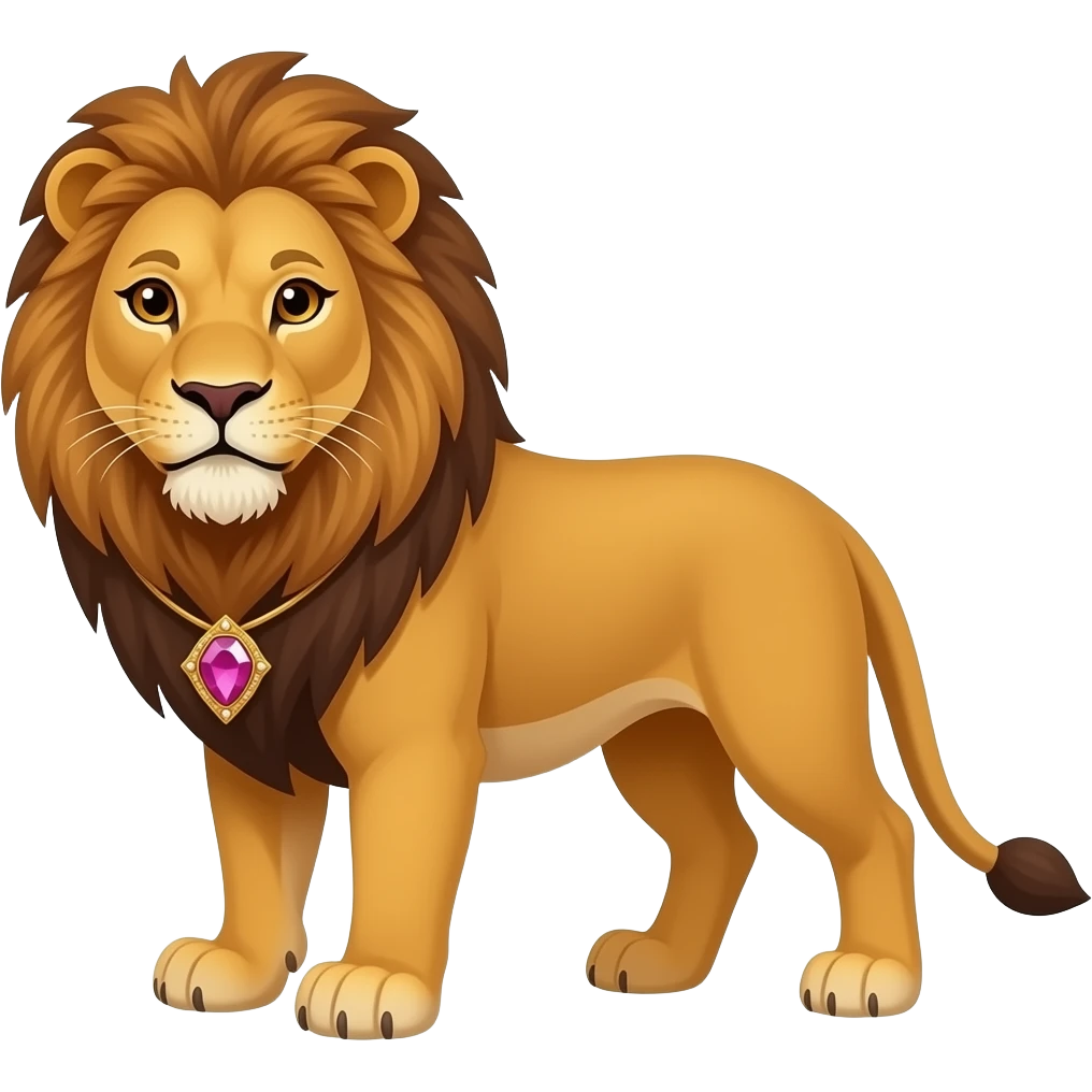 lion ruby emoji