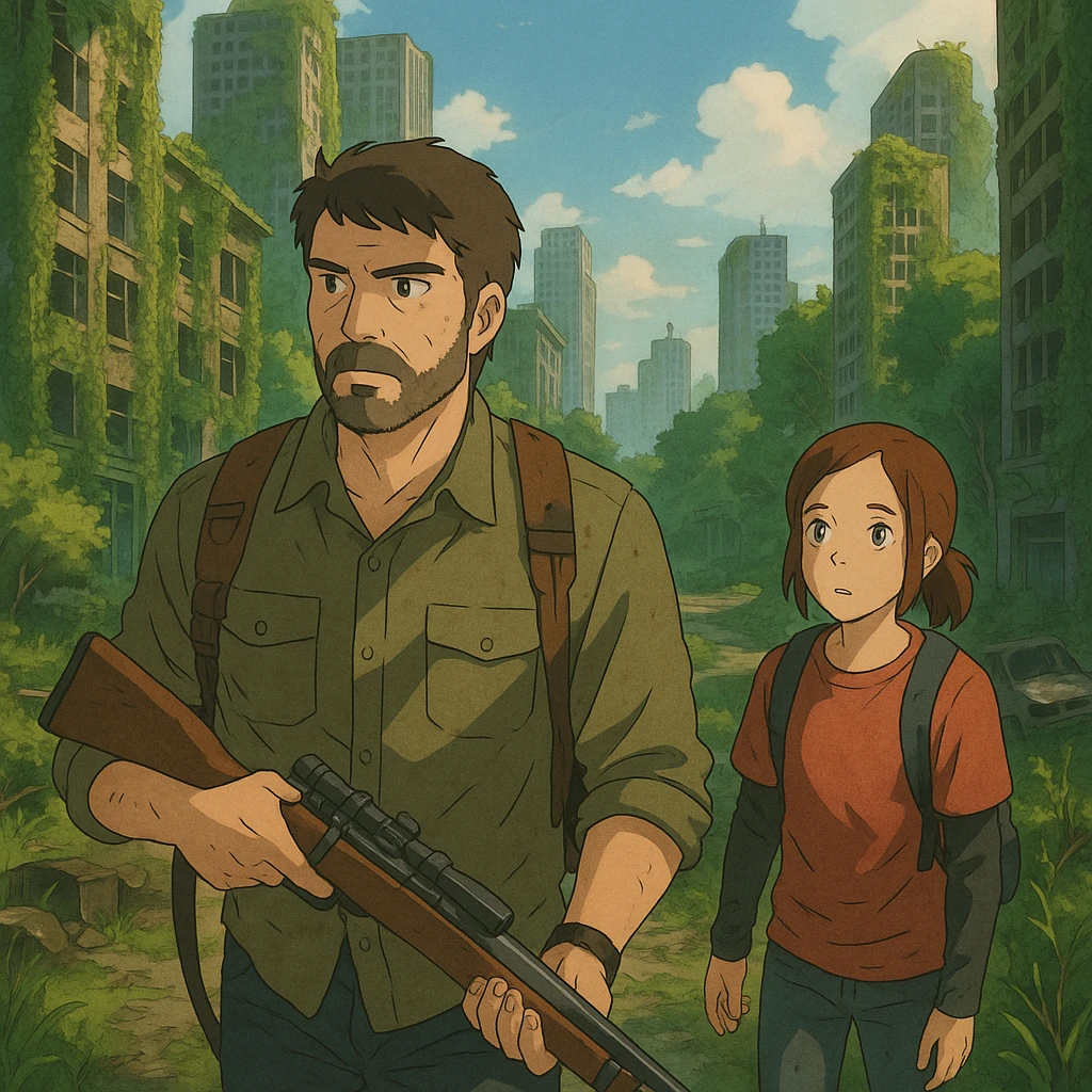 The Last of Us inspired scene emoji