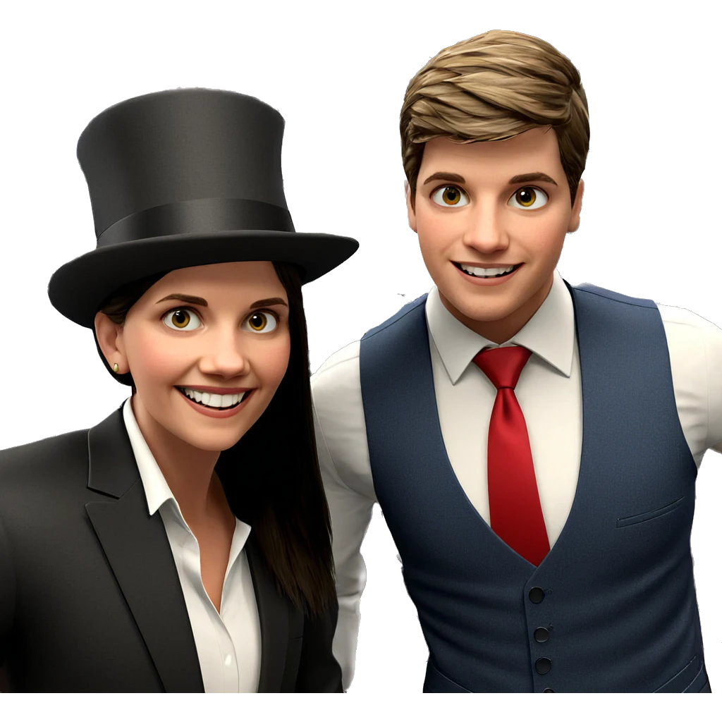 boys in formal attire emoji