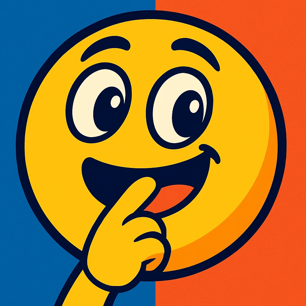 emoji biting index finger emoji
