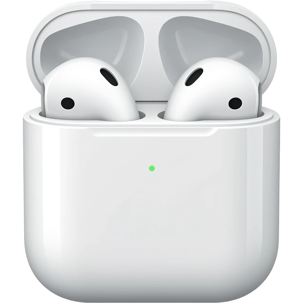 No case just airpods emoji