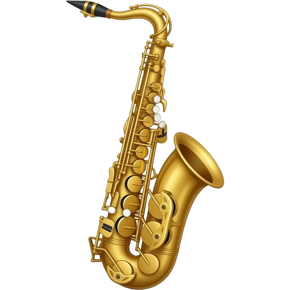 Saxofon dibujo emoji