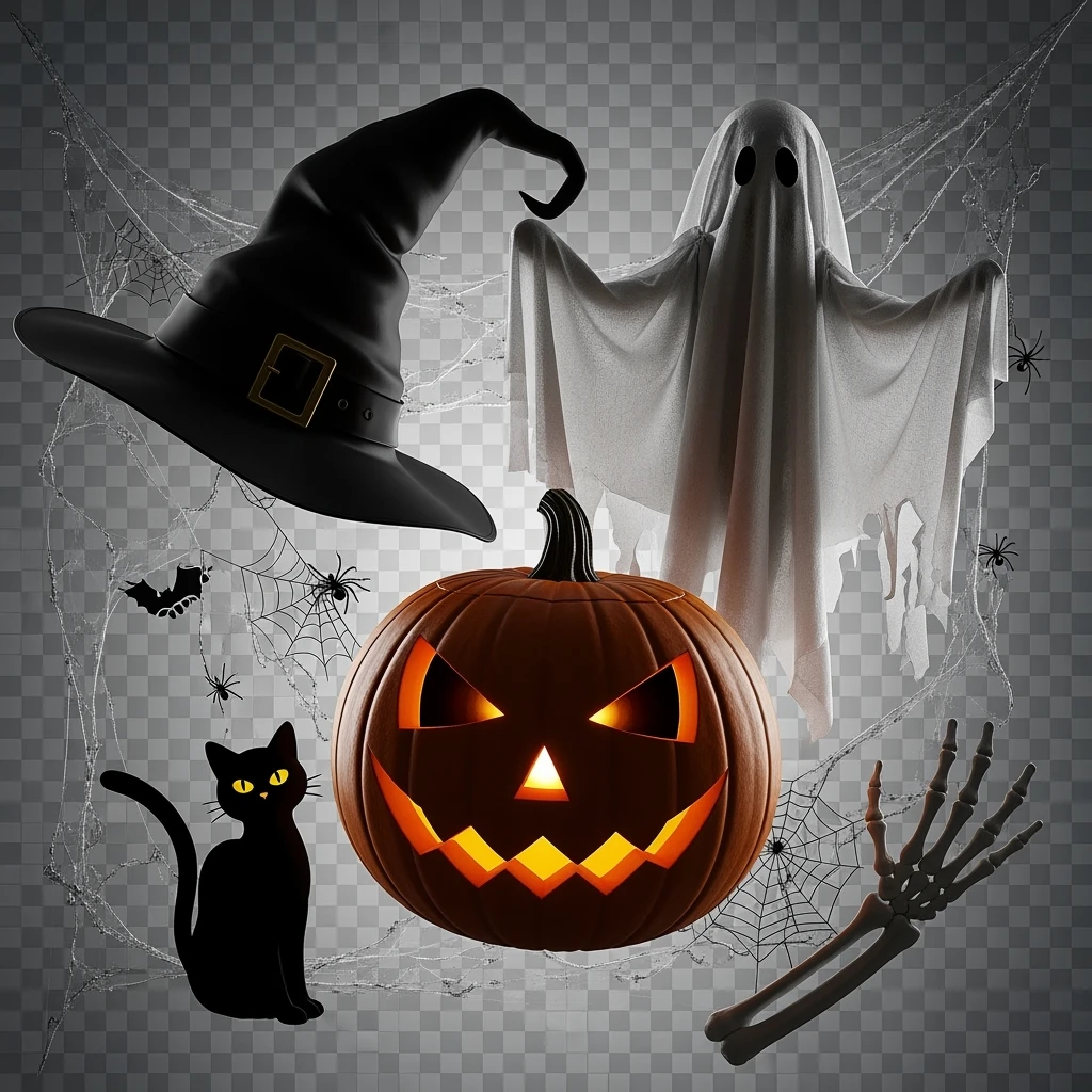 Halloween, remove background emoji