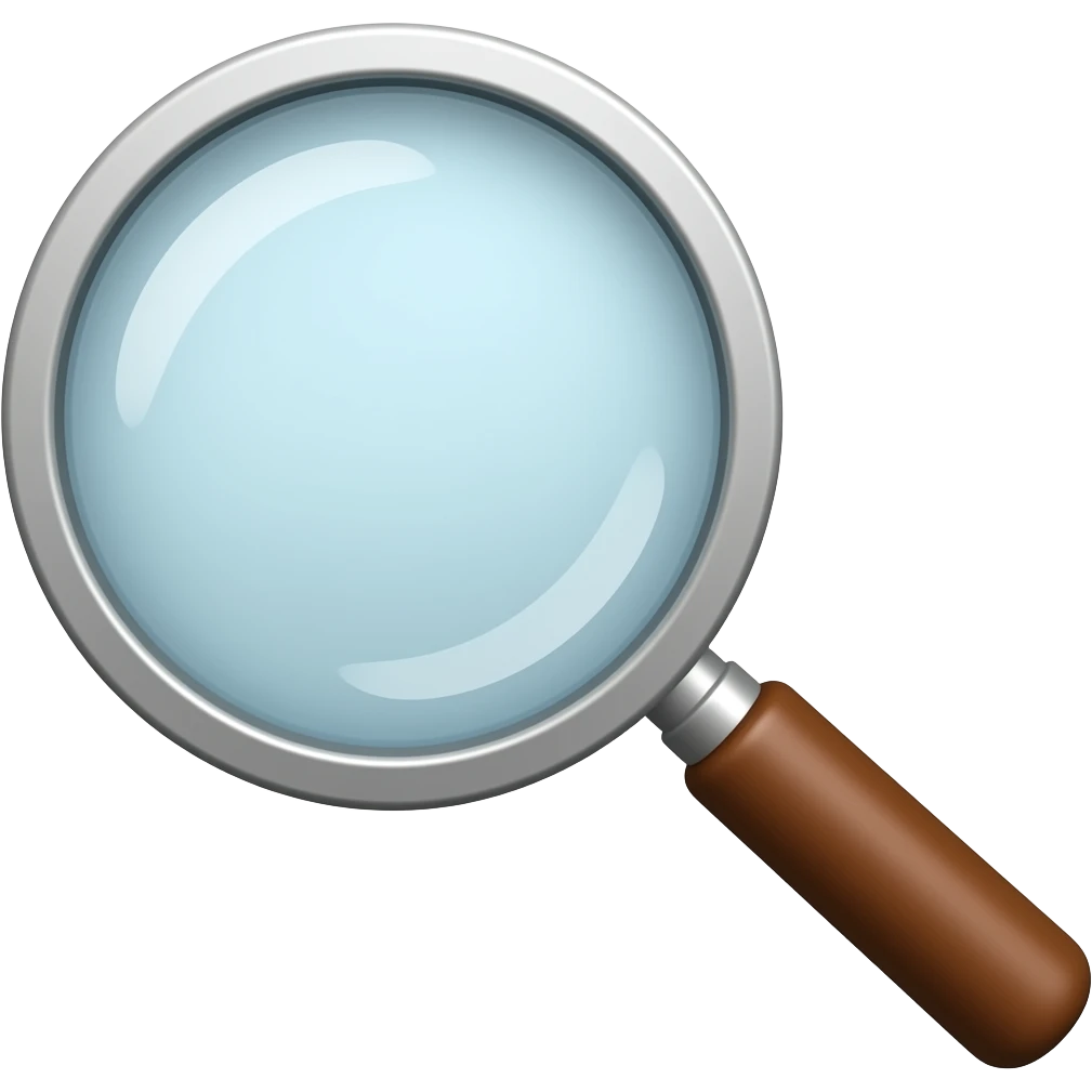 Magnifying glass emoji