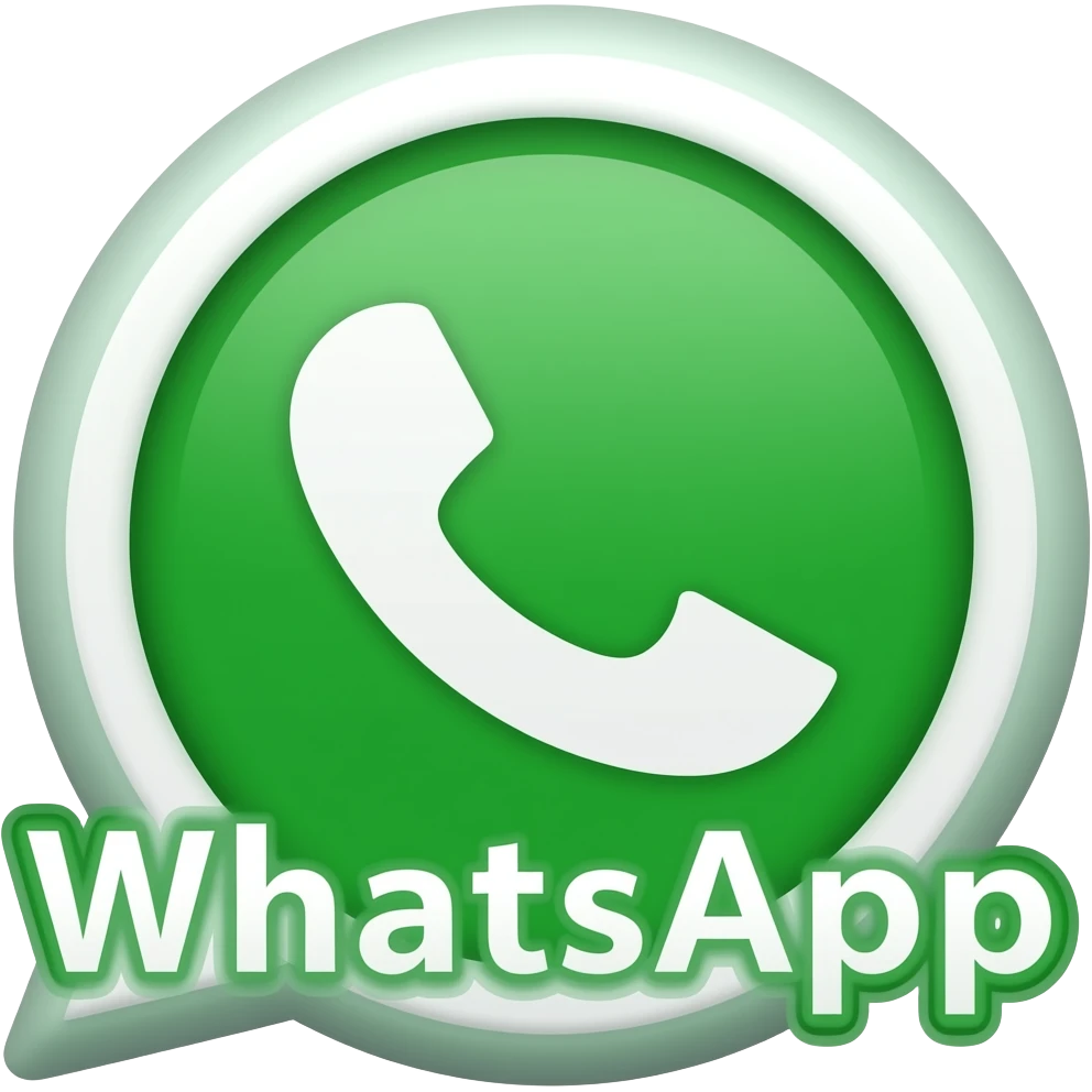 stickers de la palabra "Escríbenos al Whatsapp" mas el icono emoji