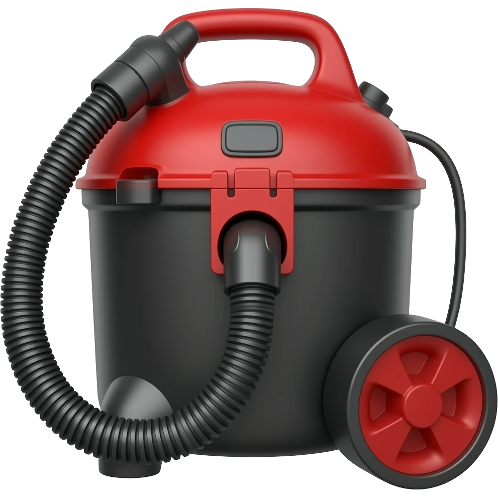 black and red shop vac 4 gallon emoji