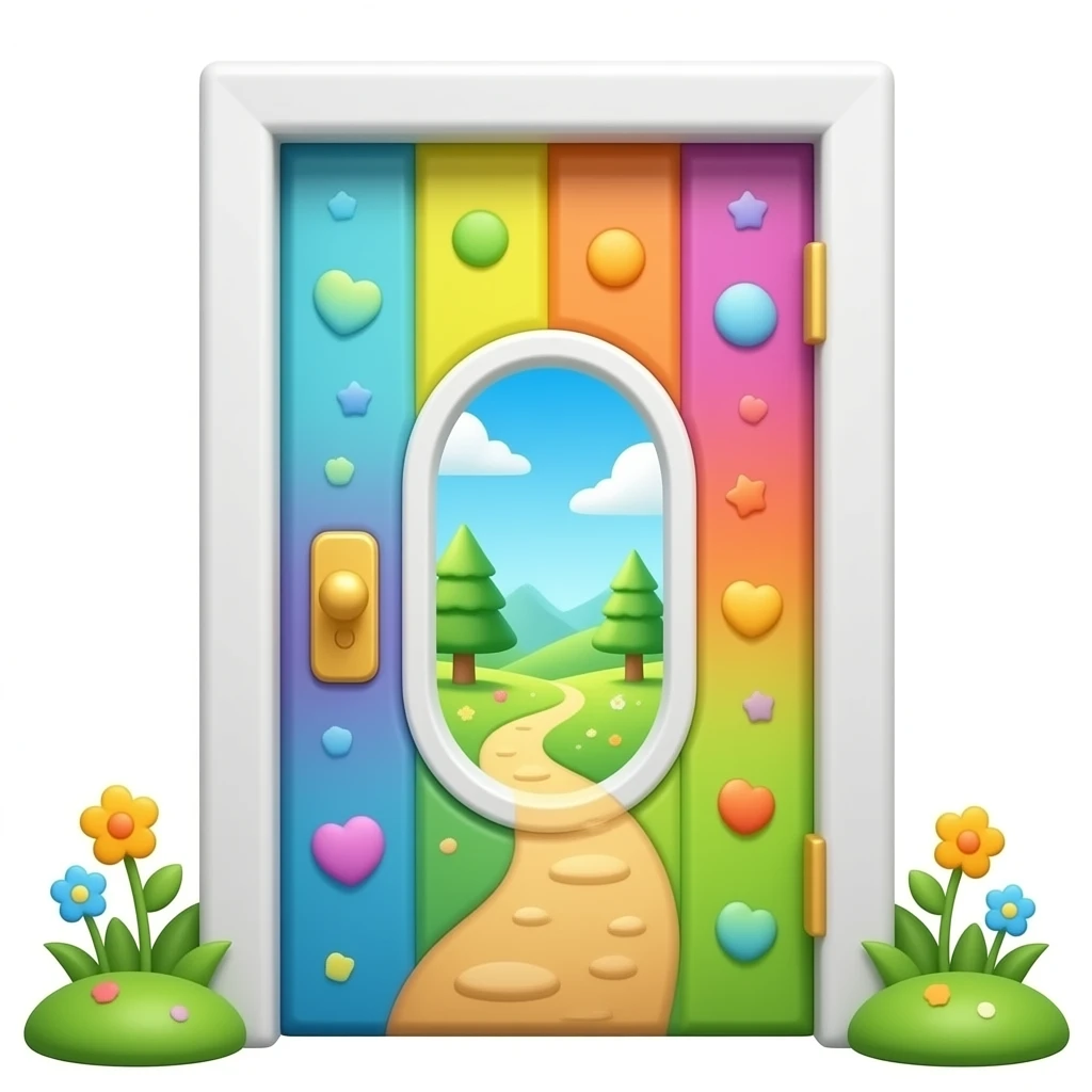 children's door portal emoji
