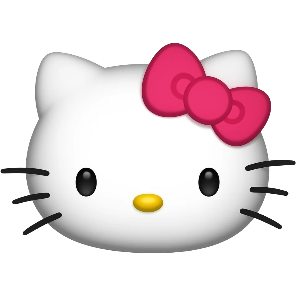 Gacha life mad hello kitty face loved sanrio emoji