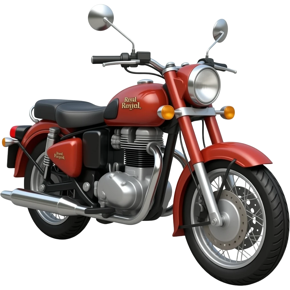 Royal Enfield classic emoji
