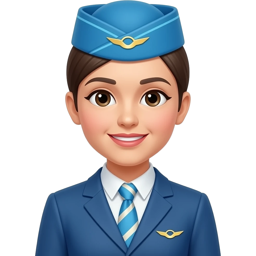 AZAFATA DE FLYBONDI emoji